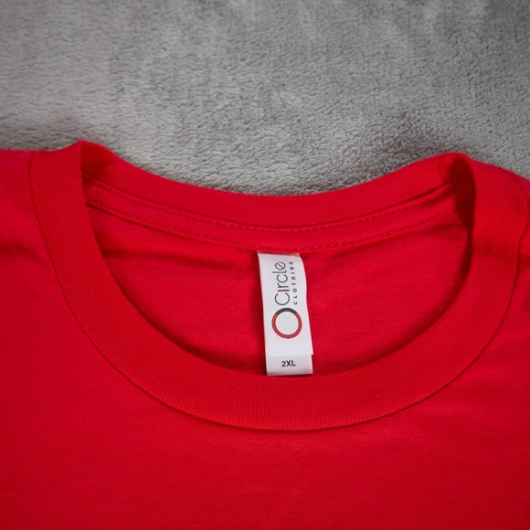 Forever Trump Flag Patriot Men Women 2XL XXL Red Unisex Graphic Tee T-Shirt NWOT - Picture 6 of 12